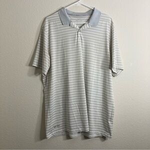 Nike Golf Polo - Grey / Cream - Size XL